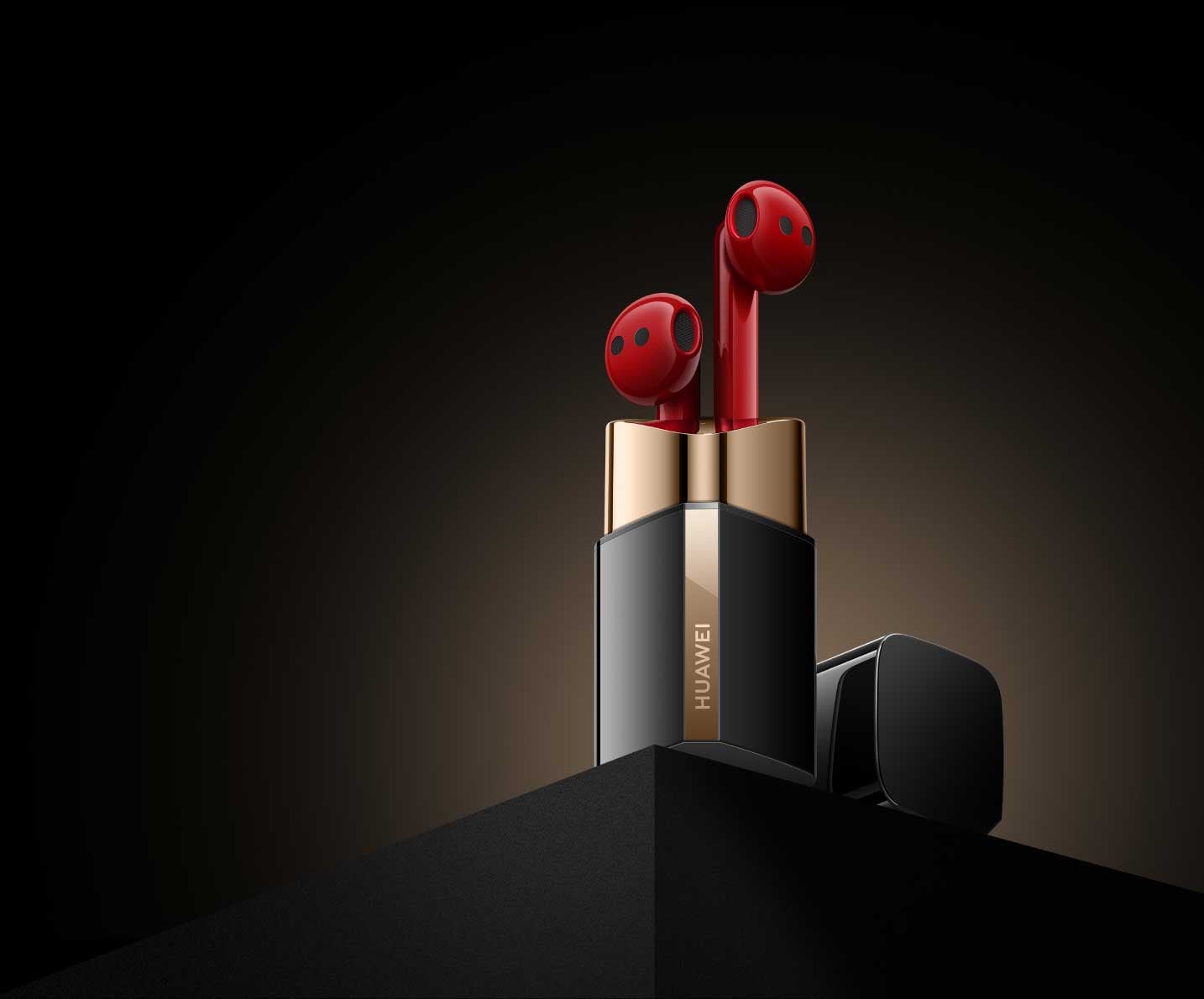 Casti HUAWEI FreeBuds Lipstick, True Wireless Bluetooth, In-Ear